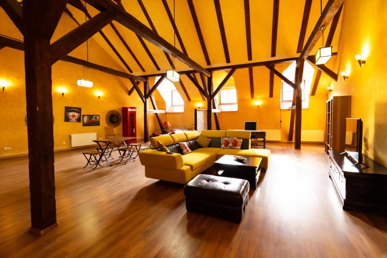 The Attic - Large Open-Space In The Old Town Of Brasov, Minutes Away From The Black Church Luaran gambar